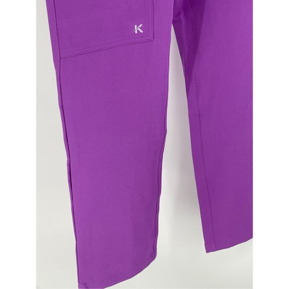 Kalea Scrub Pants Women's Size XXS Purple New Without Tags - Picture 4 of 13